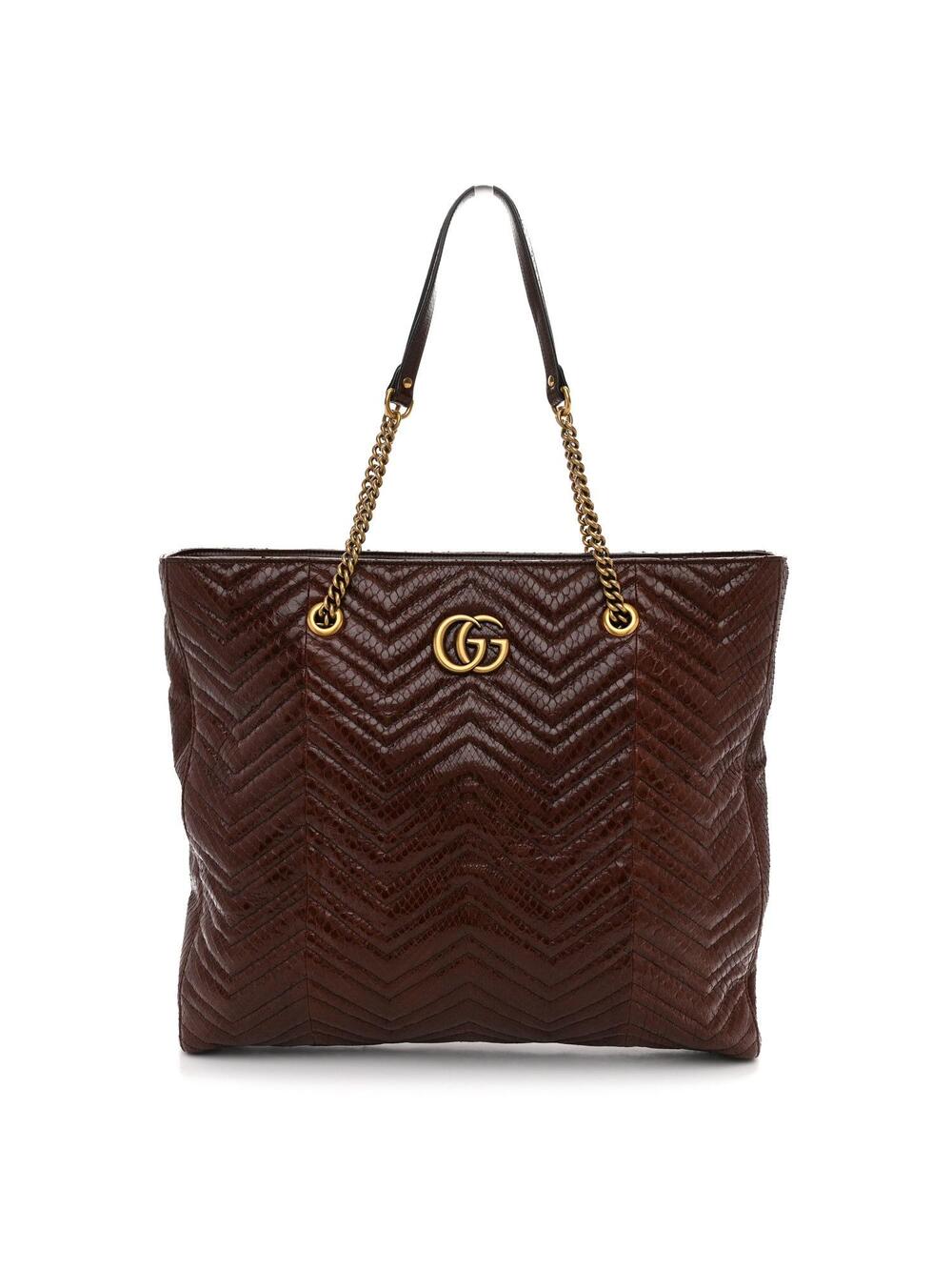Gucci Snakeskin Matelasse Large Gg #362129G13B